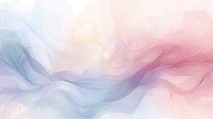 Pastel elegance abstract illustration - Generative AI. Pastel, tone, pink, blue.
