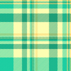 Plaid check tartan of pattern vector fabric with a background textile texture seamless.