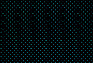 Dark blue vector pattern with symbol of cards.