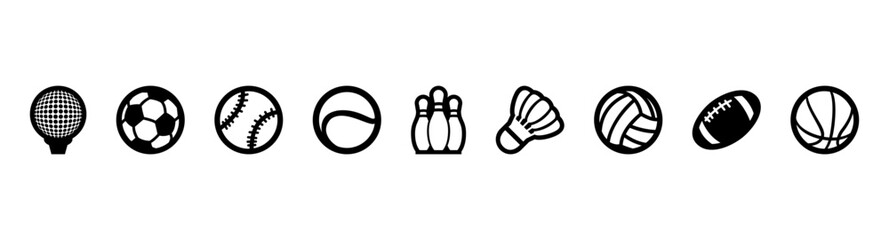 Sport Balls and Bowling Pines...