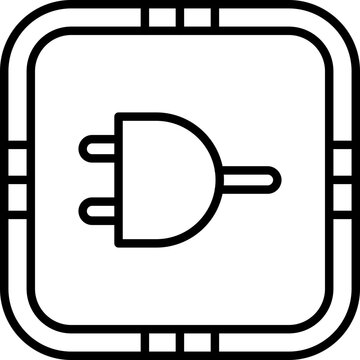 And Gate Ansi System Icon