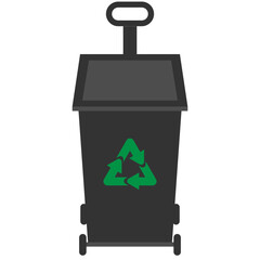 Trash Container, Recycle Bin, Waste Container