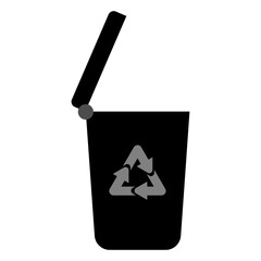 Trash Container, Recycle Bin, Waste Container