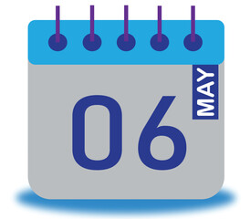 May Month Calendar Vector High Quality Editable