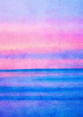 Abstract Watercolor Illustration Art