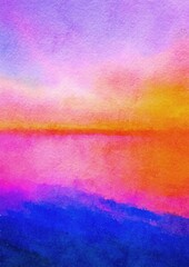 Abstract Watercolor Illustration Art