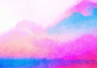 Abstract Watercolor Illustration Art