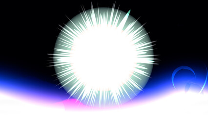 abstract background with circles