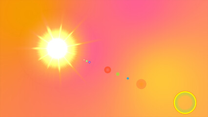 abstract sun background