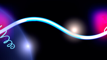 abstract background with glowing lines