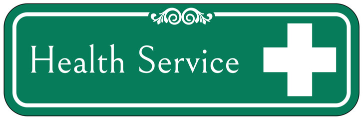 Health service sign