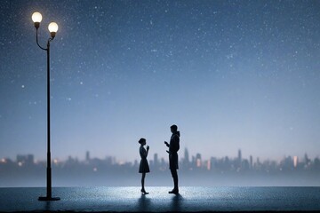 couple on the beach