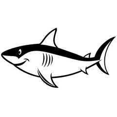 Shark vector art illustration (10)