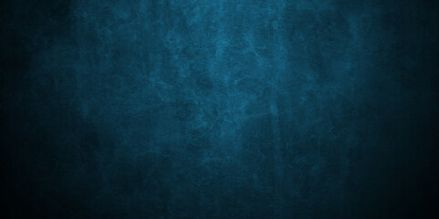 Old dark blue stone wall grunge backdrop texture background. monochrome slate grunge concrete wall black backdrop vintage marbled textured border background.