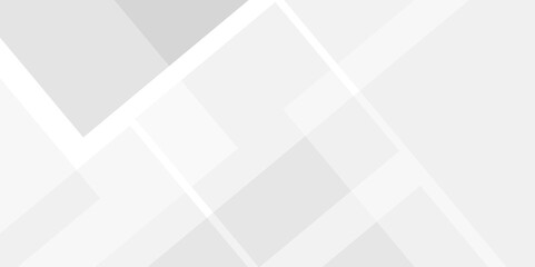 Vector Modern white and gray technology concept diamond triangle geometric line background. modern white and grey gradient color geometric backdrop design cube pattern background for website banner.