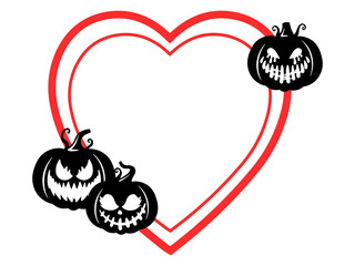 Halloween Frame Pumpkin Background Illustration