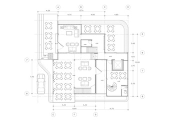 Write a blueprint architecture for building.