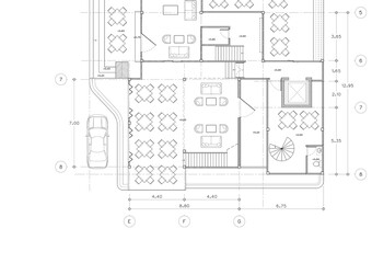 Write a blueprint architecture for building.