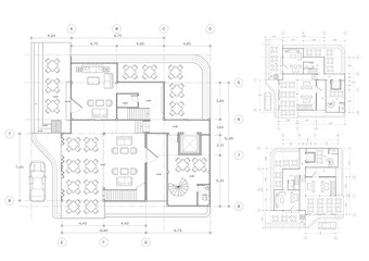 Write a blueprint architecture for building.