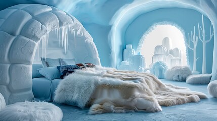 Arctic Igloo Bedroom
