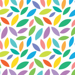 Natural colorful leaves pattern, vector vintage illustration background, green leafs  monochrome graphic abstract design.eps 10.	