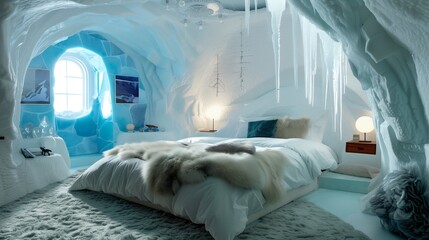 Arctic Igloo Bedroom