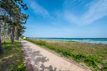 Promenade Juliusruh, Ostsee Insel Rügen 