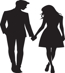 Beautiful couple vector svg design