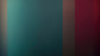 Abstract beige Maroon and teal gradient dark background grainy noise texture
