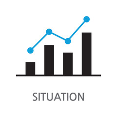 situation icon. High quality design element. PNG