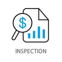 inspection icon. High quality design element. PNG