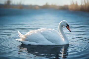 swan on the lake