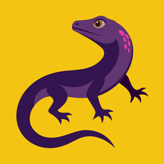 Monitor lizard vector art
