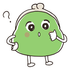 財布 お金のキャラクター