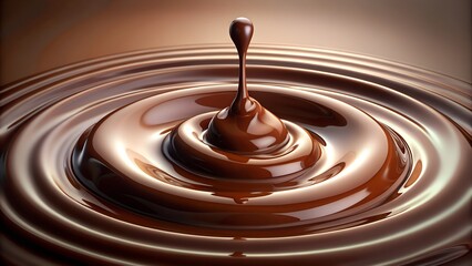 simple smooth chocolate liquids background, minimal