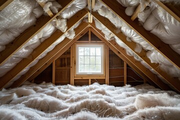condition of the attic insulation