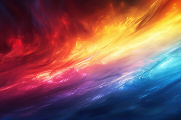 Multicolored Background of Water and Sky