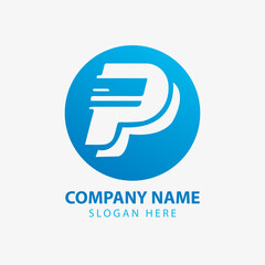 P letter logo design
