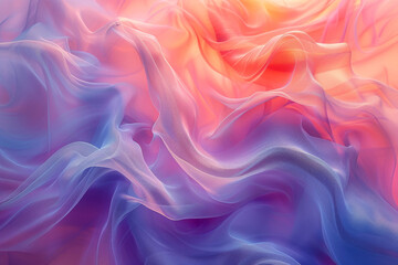 Obraz premium Abstract transparent material wavy background&nbsp;