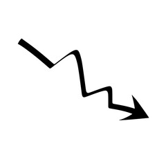 hand drawn arrow sign