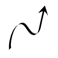 hand drawn arrow sign