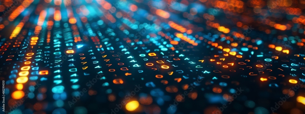 Aufkleber A close-up view of a computer screen with syntax highlighting, representing the beauty and complexity of code.