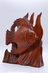 Statues feng shui wealth arowana lucky fish statue