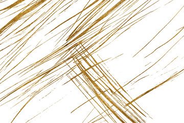 Trending Pattern, Golden paint brush stroke glittering texture.
