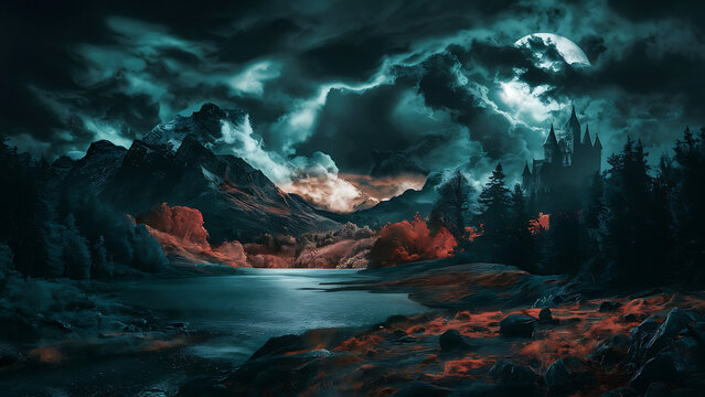 
 Digital art and creativity Ai generated