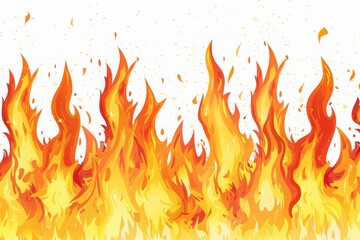 Vibrant flames lick the air with intense warmth and dynamic energy.