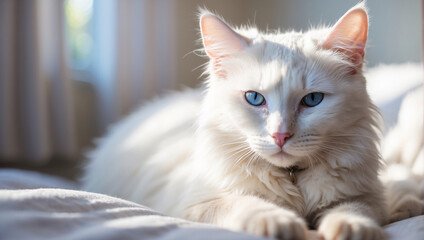 Fototapeta premium portrait of a cat