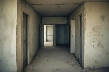 Fototapeta premium old abandoned building