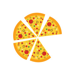 pizza icon vektor