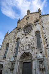 Fototapeta premium Como in Italy, the cathedral 